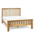 Rustic Mallory Oak Bed - Blythe Living Furniture