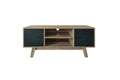 SHARD TV UNIT WALNUT & BLACK FOR SALE 