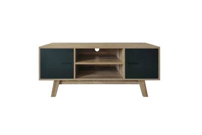 SHARD TV UNIT WALNUT & BLACK FOR SALE 