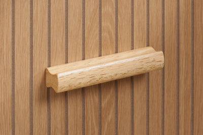 SHOP AXEL 2 DRAWER FLUTED BEDSIDE OAK