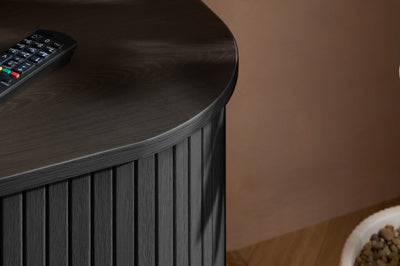 SHOP AXEL FLUTED TV UNIT BLACK