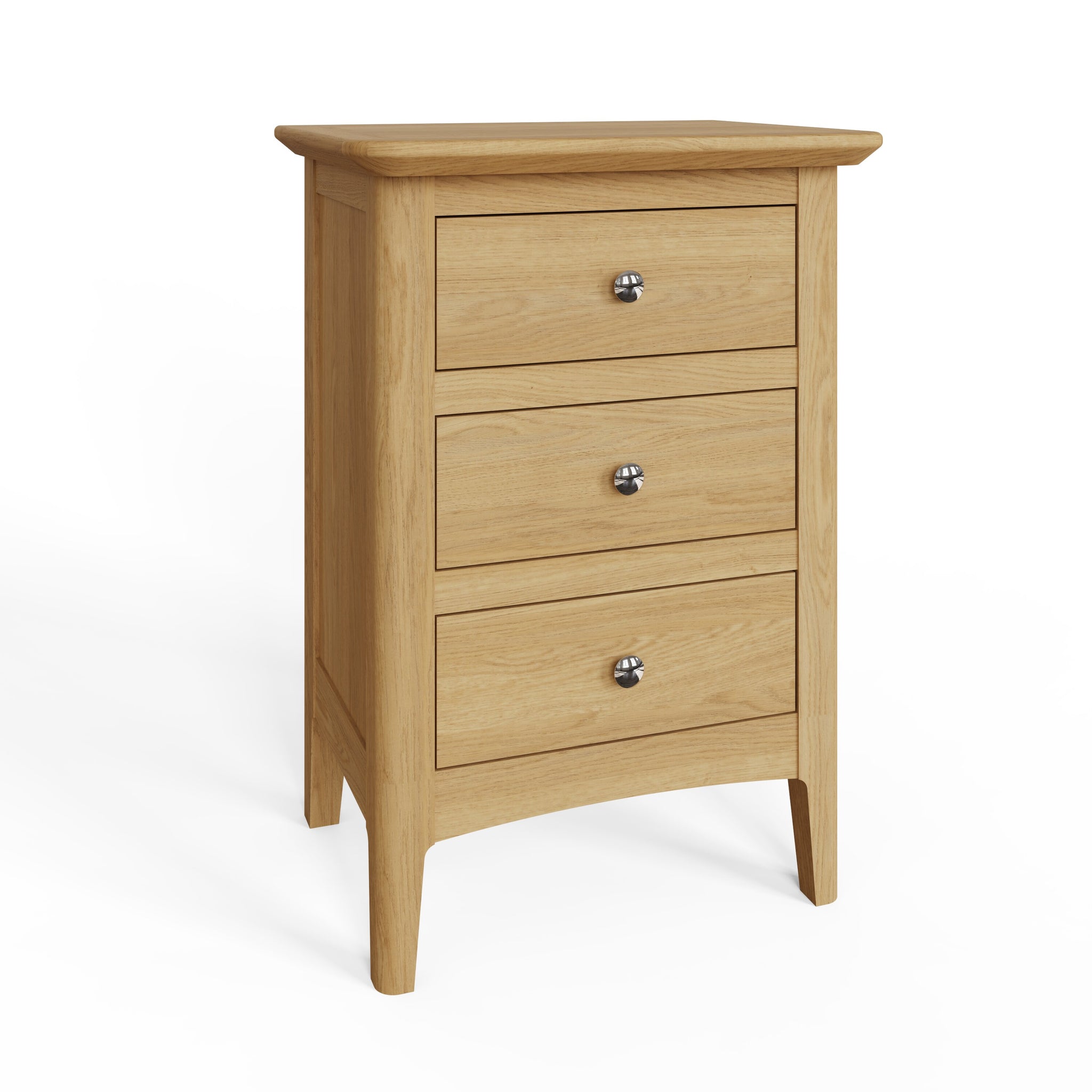 Hudson 3 Drawer Bedside