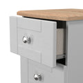 Grey Ash & Bardolino Oak drawer