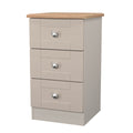 Kashmir Ash drawer fronts with panelled detailing