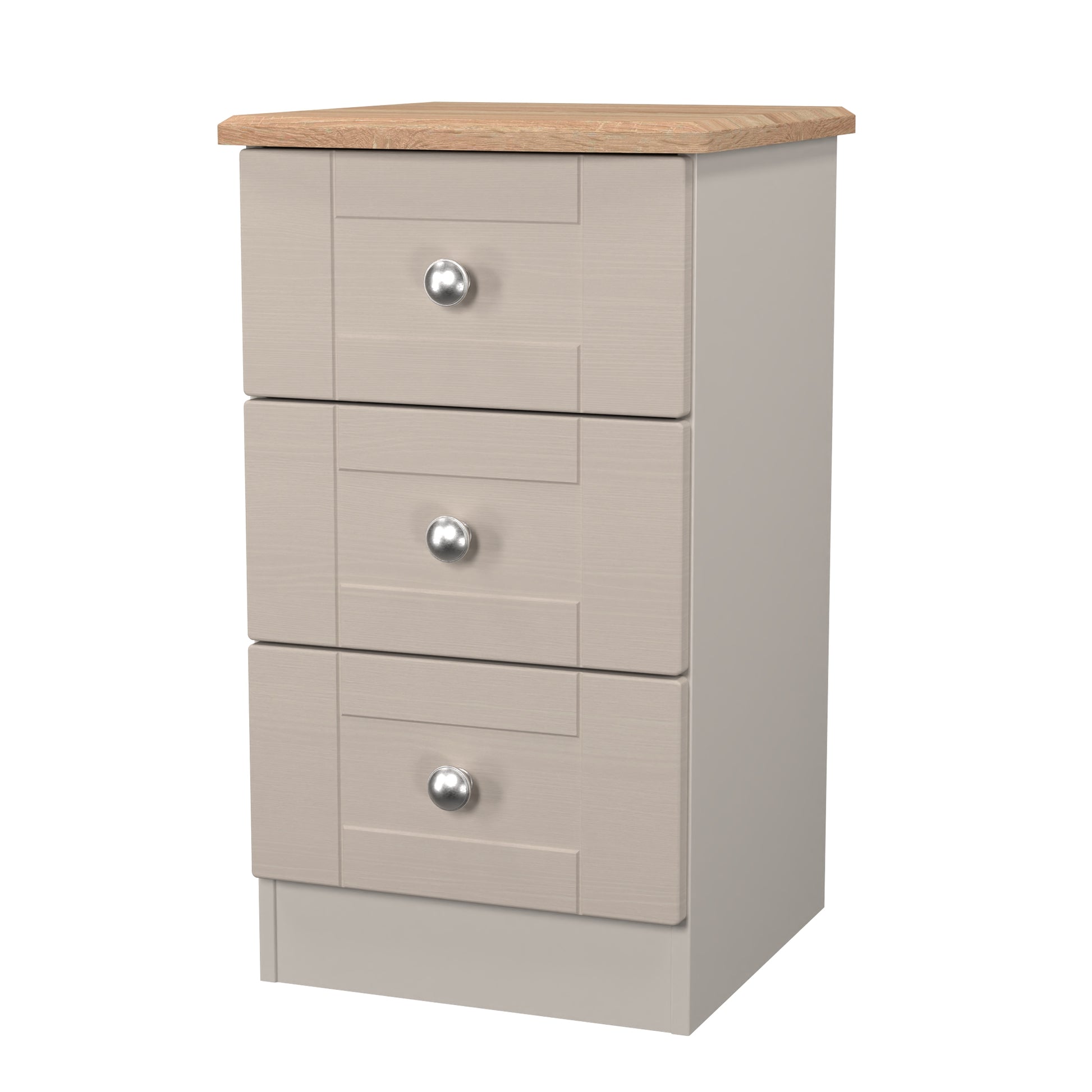 Kashmir Ash drawer fronts with panelled detailing