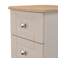 3 drawer bedside cabinet with practical storage
