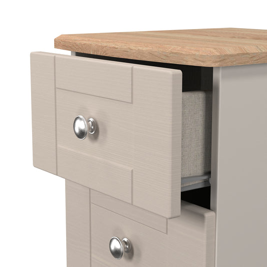 3 drawer bedside cabinet with practical storage