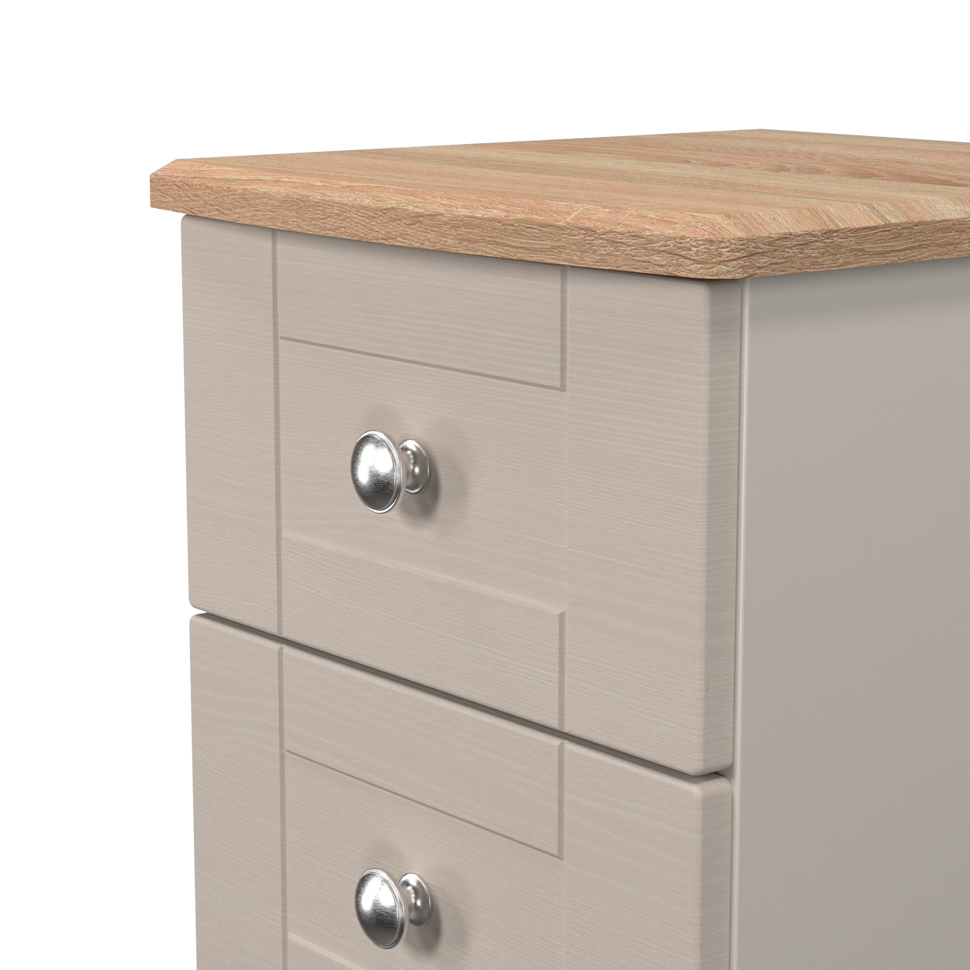 Top quality Sussex 2 Drawer Bedside Cabinet Kashmir Ash & Oak