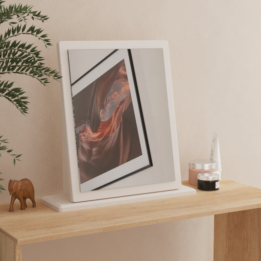 Sussex Small Mirror in Kashmir Ash & Bardolino Oak