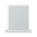 Best Sussex Small Mirror in White Ash & Bardolino Oak