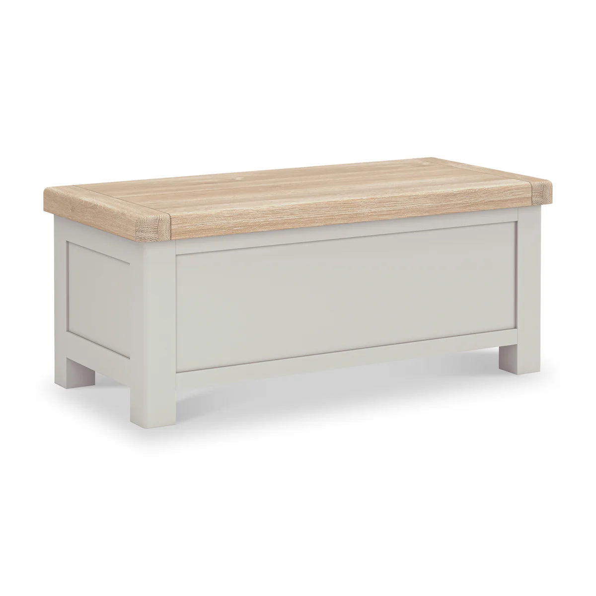 Salcombe Blanket Box - Stone Grey