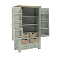 Salcombe Kitchen Larder Unit Sage