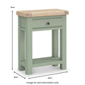 Salcombe Sage Telephone Table