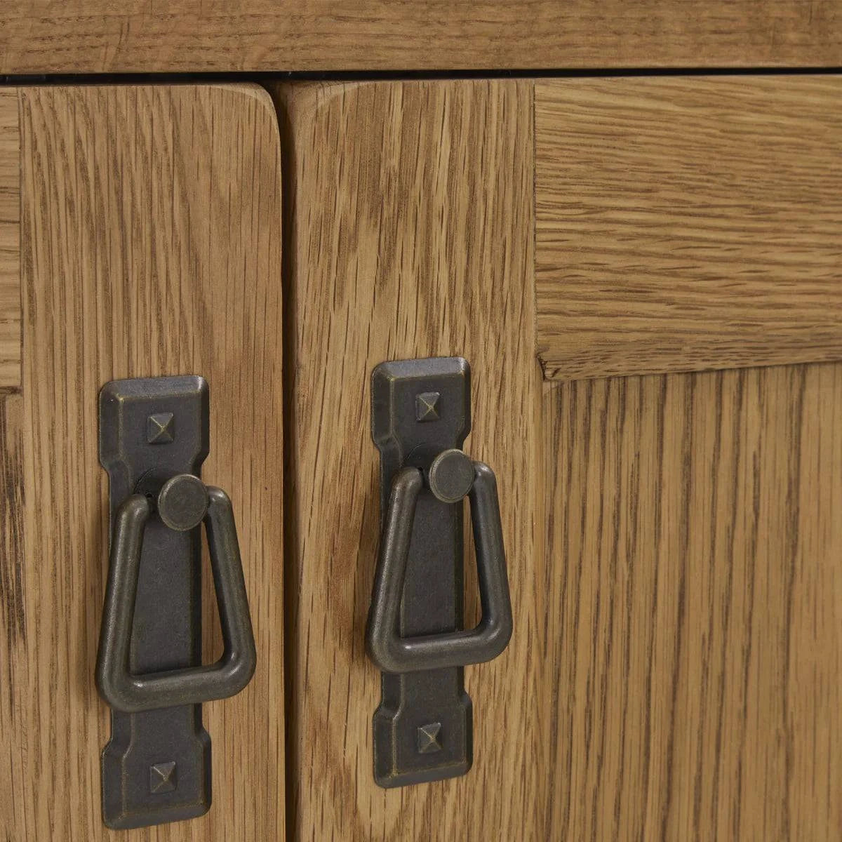 Secure Burford Oak Mini Sideboard with Top Drawer for Modern Country Interiors