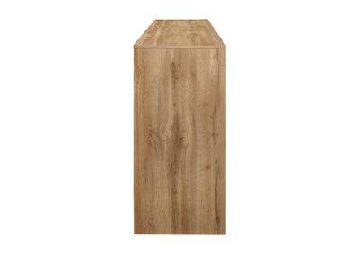 Secure Compton Large Oak Finish Sideboard with Three Deep Storage Drawers