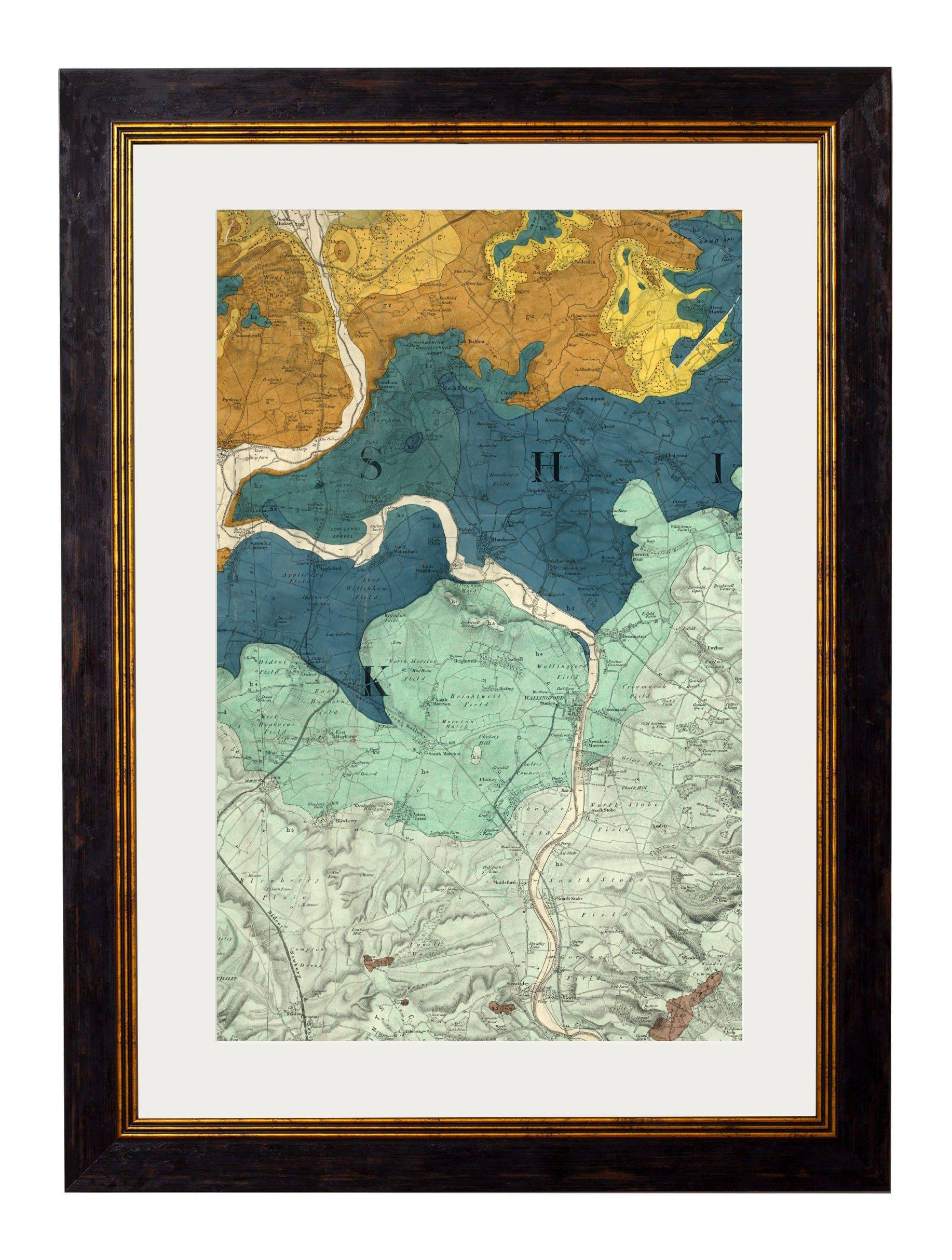 Secure Hand-Finished c.1850 Geology Illustrations with Minimal Carbon Footprint