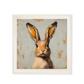 Secure The Fox & The Hare Set of Two Square Framed Woodland Illustrations