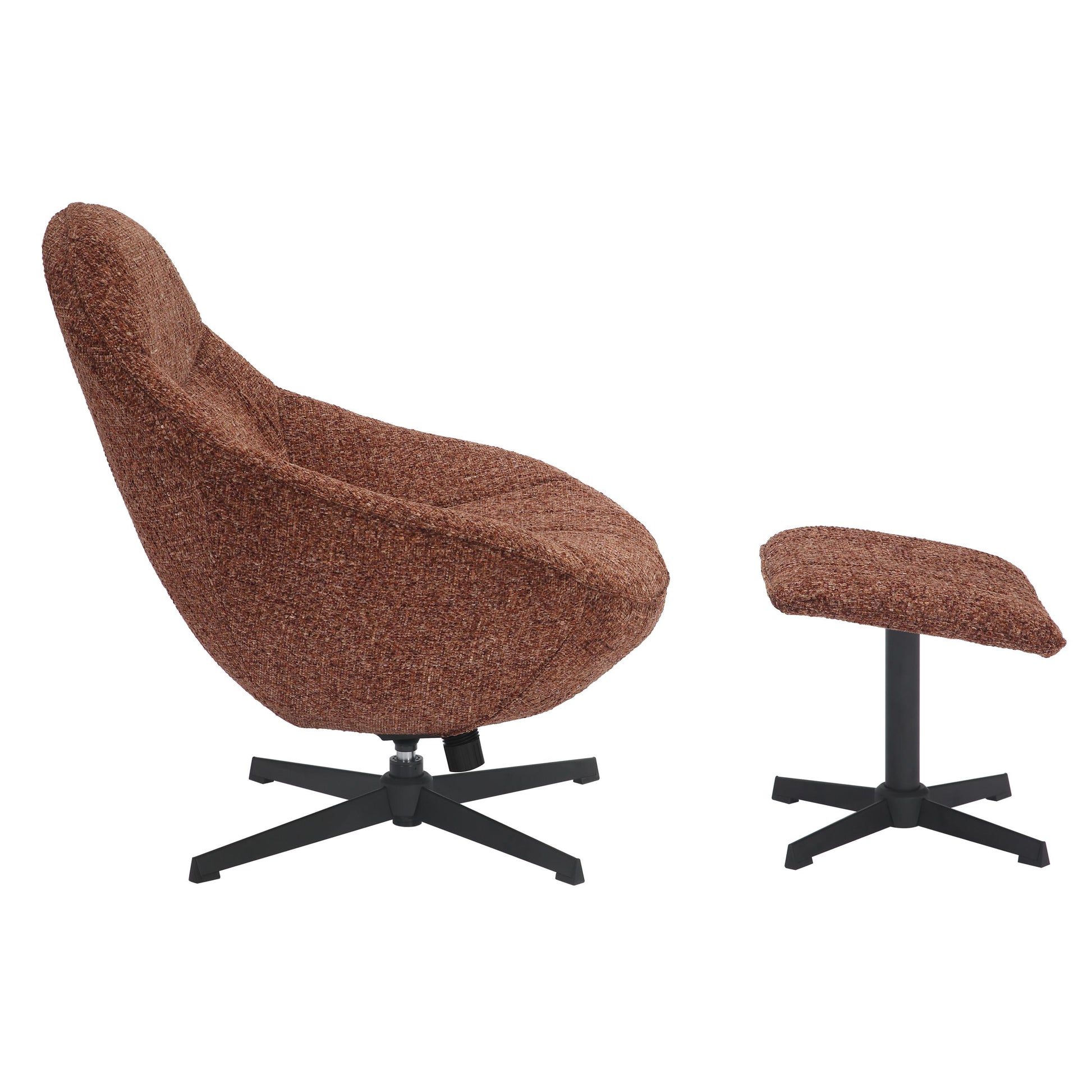 Serene Copper Blush Lounge Chair with Tilt - Buy Online