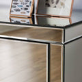Seville 3 Drawer Chest for sale chic mirrored furniture Blythe Living UK

