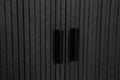 Shop AXEL 2 DOOR FLUTED SIDEBOARD BLACK with Architectural Fluted Doors