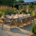 Shop Antigua dining set with terrazzo concrete table
