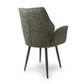 Shop Baltimore Tweed Green Swivel Dining Chair with swivel base