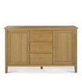 Shop Bath Pale Oak Large Sideboard with Dovetail Joints - Top Quality Storage