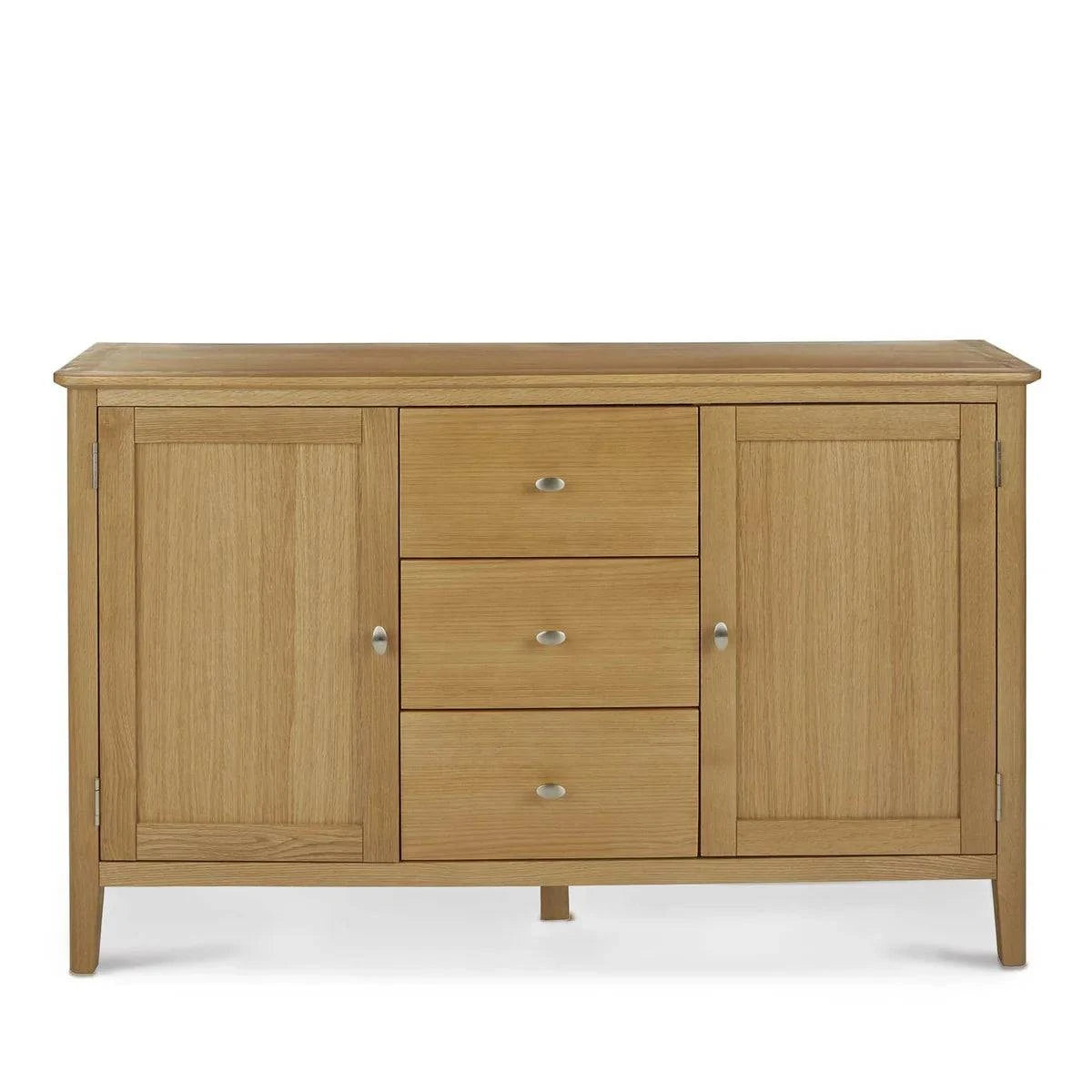 Shop Bath Pale Oak Large Sideboard with Dovetail Joints - Top Quality Storage