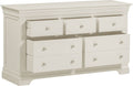 Shop Bordeaux 3+2 Drawer Chest Ivory free UK delivery Blythe Living
