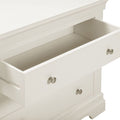 Shop Bordeaux 3 Drawer Chest Ivory free UK delivery Blythe Living
