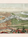 Shop British Made c.1845 London Skyline Print Hand-Assembled in UK