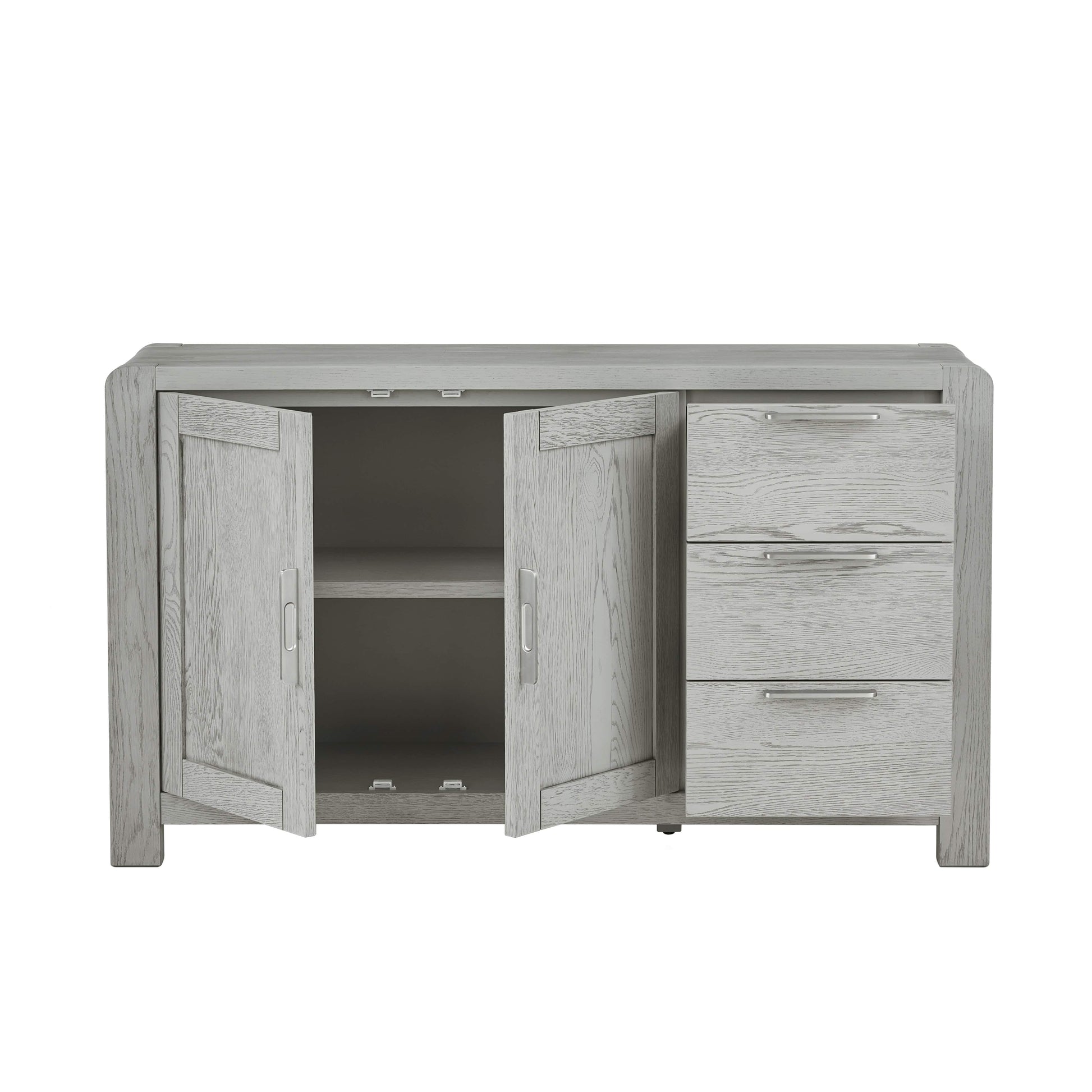 Shop Brooklyn 90cm Oak Sideboard with Dovetail Joints for Dining Storage