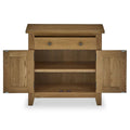 Shop Burford Heritage Oak Mini Sideboard with Top Drawer Fully Assembled