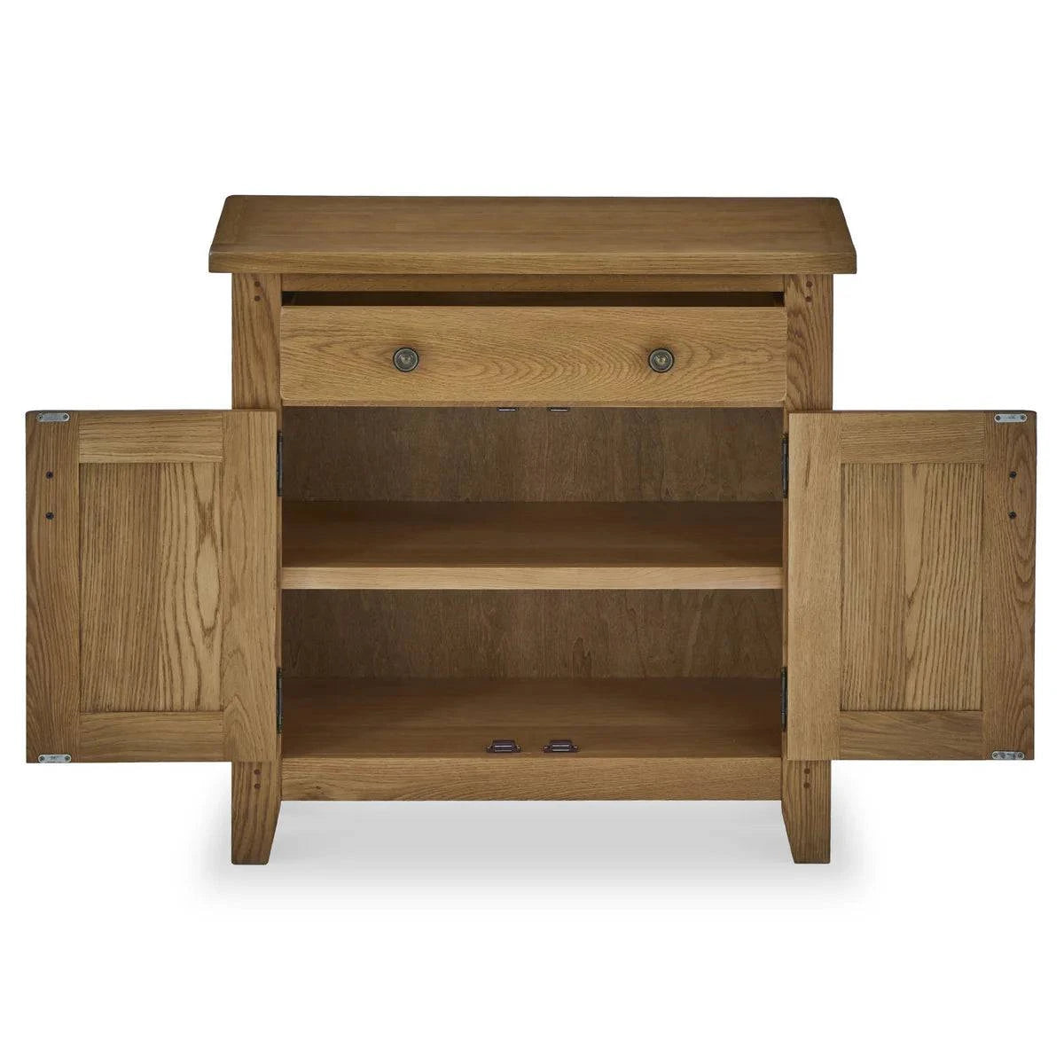 Shop Burford Heritage Oak Mini Sideboard with Top Drawer Fully Assembled