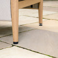 Shop Burford Small Corner Sofa Set Almond Online with durable frame and cushions, perfect to order for patios