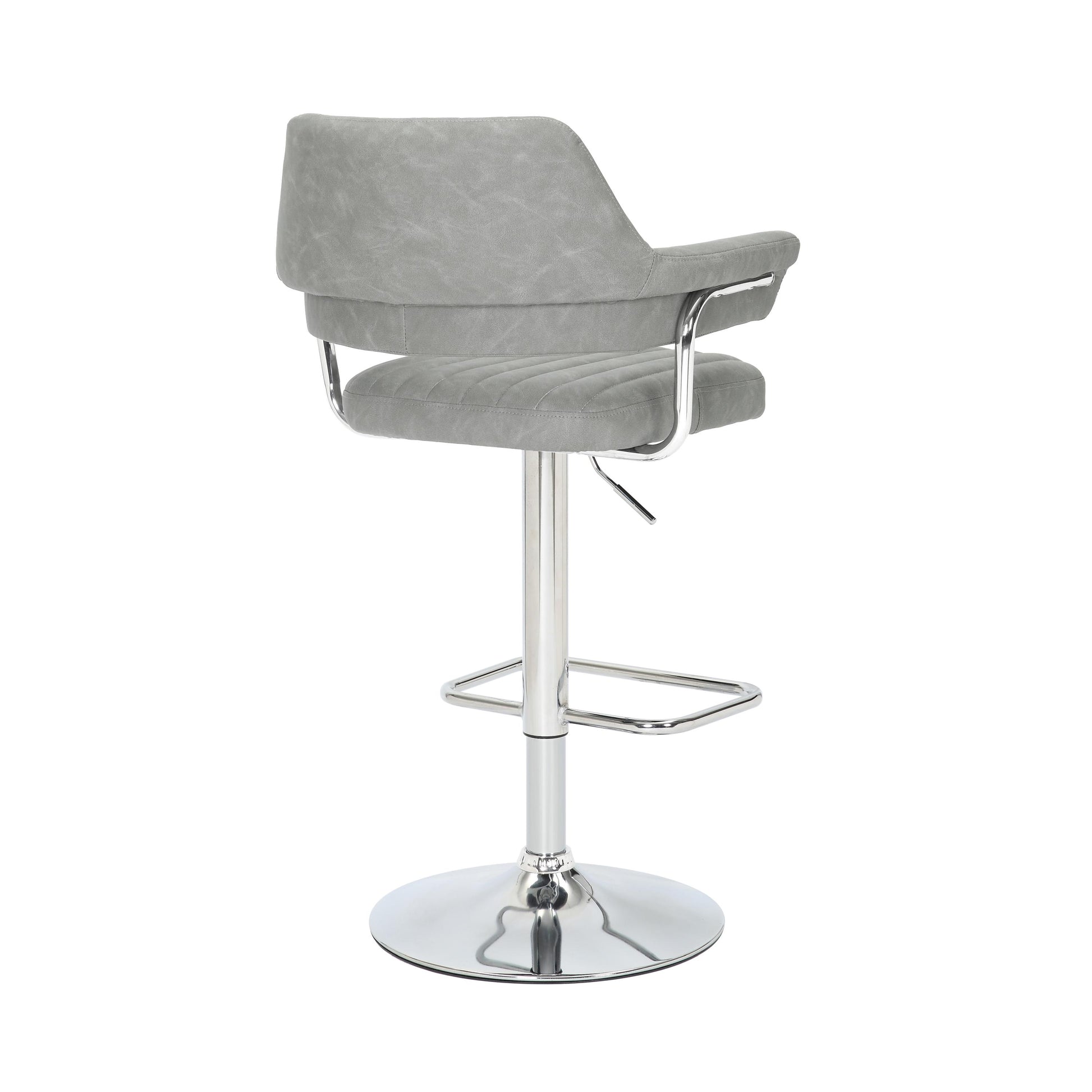 Shop Cortez light grey bar stool for modern kitchens