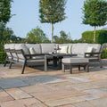 Shop Dove Grey aluminium sofa set free UK delivery

