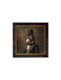 Shop Earl of Assbury donkey portrait square framed wall art 