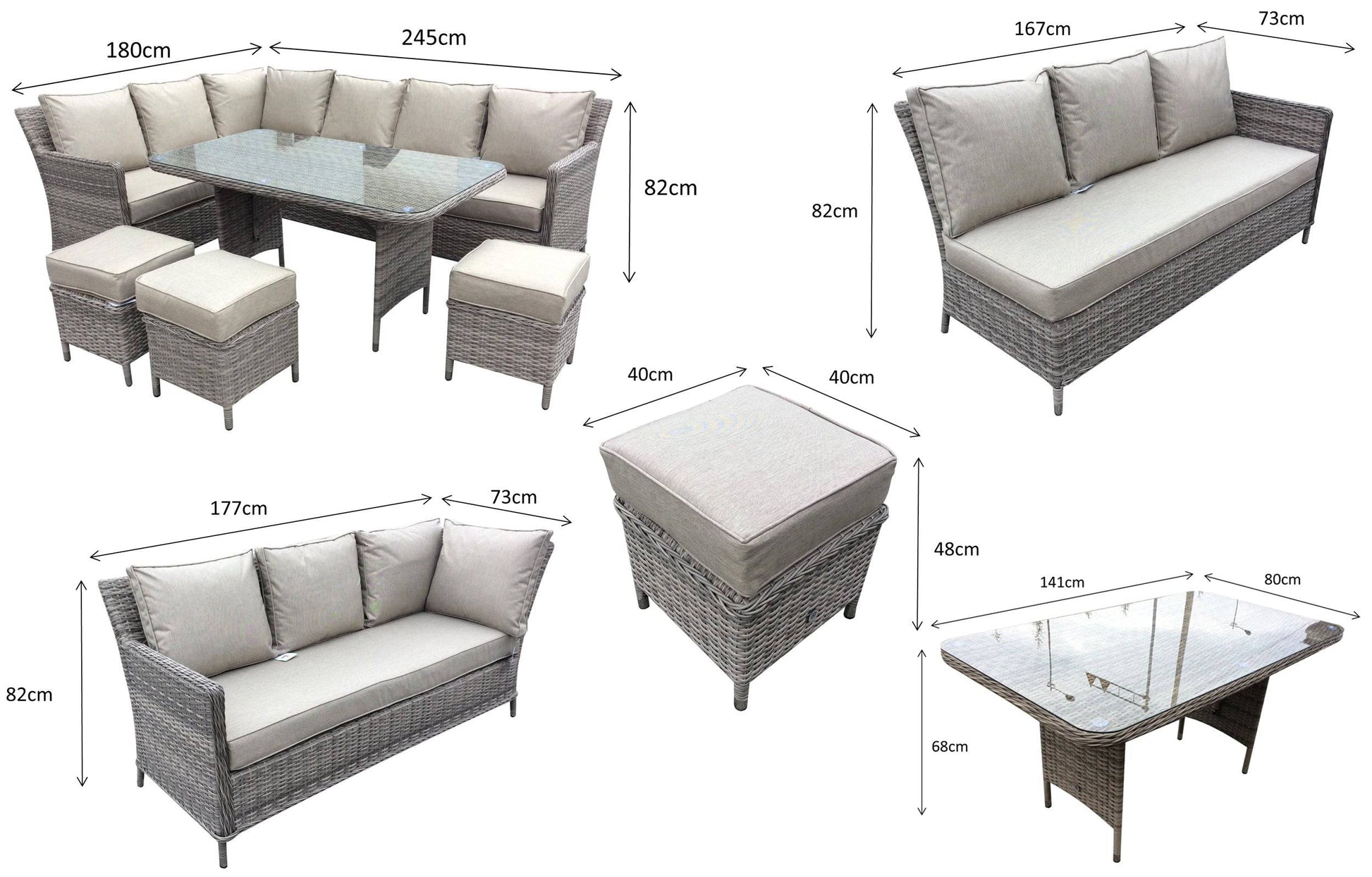 Shop Edwina Corner Dining Mixed Nature Weave