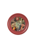 Shop Ernst Haeckel natural history prints red Oxford Round frames
