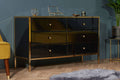 Shop Fenwick 6 Drawer Chest Art Deco style free UK delivery
