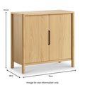 Shop Florida Oak Mini Sideboard for Sale Online - Blythe Living