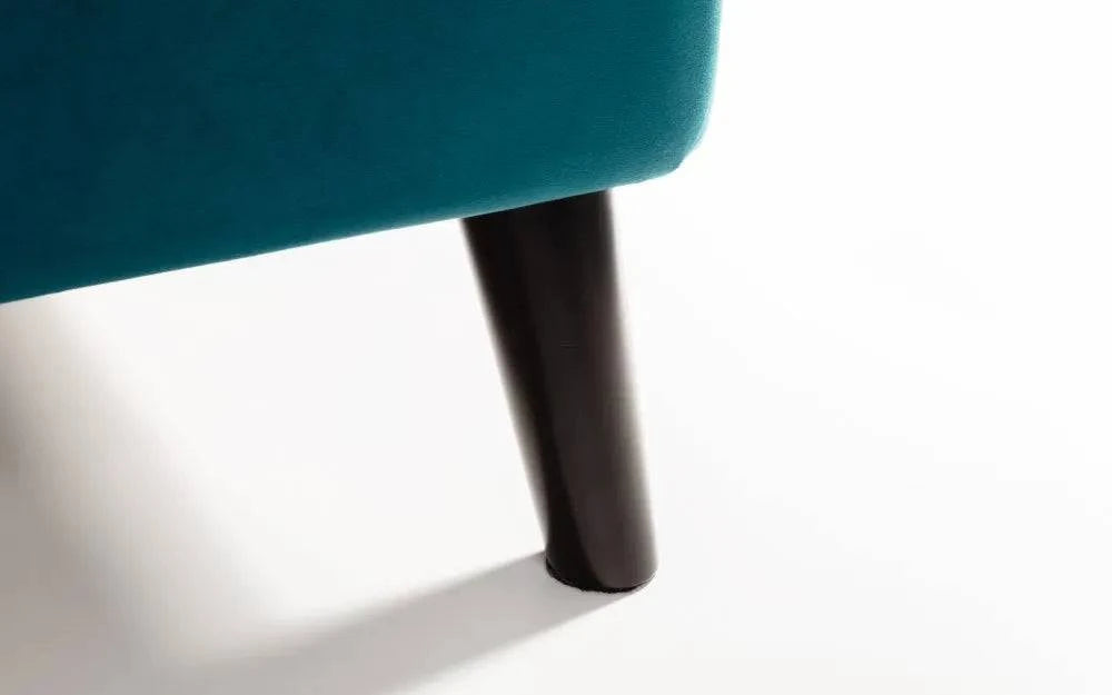 Shop Frida Curved Velvet Bed