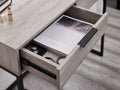 Shop  Grey Oak Bali 2 Drawer Dressing Table/Desk 