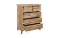 Shop Hampstead 3+2 Chest Oak oak effect laminate free UK delivery

