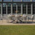 Shop Jakarta oval table set with 8 Monaco chairs
