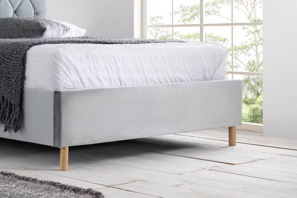 Shop Loxley Ottoman Bed Grey