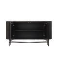 Shop Lucas 2-Door Slatted Sideboard with Handle-Free Push-to-Open Doors