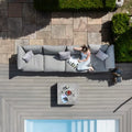 Shop Maldives rope weave corner sofa set free delivery
