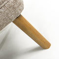 Shop Mallory Natural Flax Armchair - Blythe Living